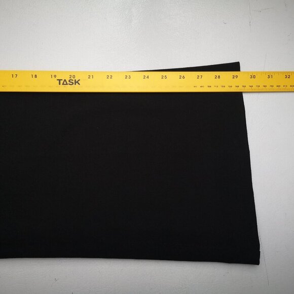 Guess Ladies Size 31 Waist Black Flare Leg Zipper & 2 Clasp Closure Pants - Picture 13 of 13